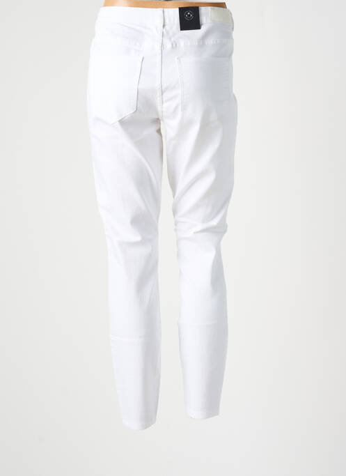 Pantalon drept alb VERO MODA femeie