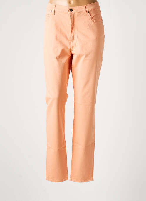 Pantalon slim portocaliu LCDN femeie