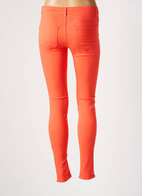 Pantalon slim portocaliu VERO MODA femeie