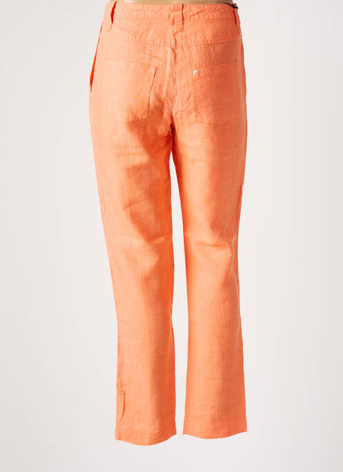 Pantalon drept portocaliu NEW MAN femeie