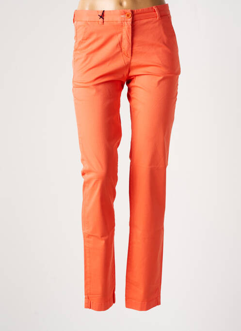 Pantalon slim portocaliu NEW MAN femeie