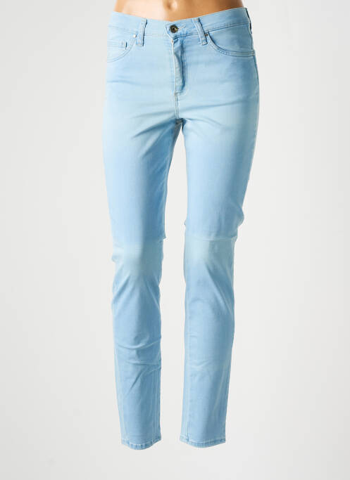 Blugi cu croială slim albastru LCDN femeie