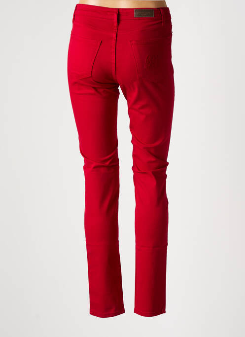 Pantalon slim roșu LCDN femeie