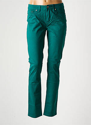 Pantalon slim buzunare verde JENSEN femeie