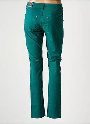 Pantalon slim buzunare verde JENSEN femeie