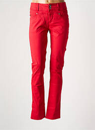 Pantalon slim buzunare roșu JENSEN femme