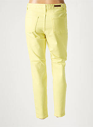 Pantalon slim buzunare galben LCDN femeie