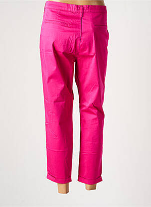 Pantalon 7/8 elasticitate mărime normală roz LCDN femeie