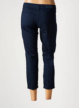 Pantalon trei sferturi buzunare albastru LCDN femeie