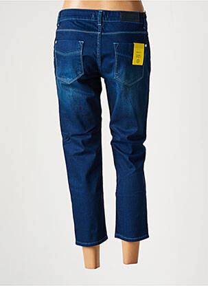 Pantalon trei sferturi buzunare albastru NEW MAN femeie