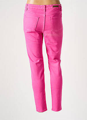 Pantalon slim buzunare roz LCDN femeie