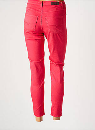 Pantalon slim buzunare roșu LCDN femeie
