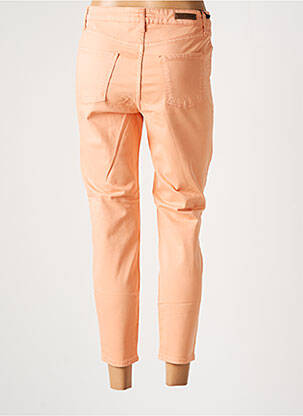 Pantalon slim buzunare portocalie LCDN femeie