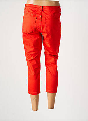 Pantalon 7/8 elasticitate mărime normală portocalie VERO MODA femeie