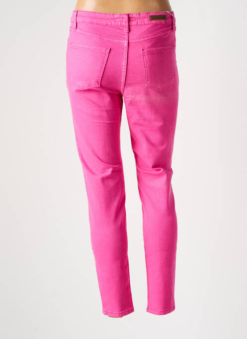 Pantalon slim roz LCDN femeie