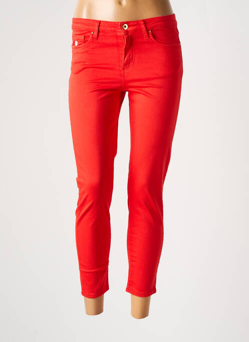 Pantalon 7/8 portocaliu LCDN femeie
