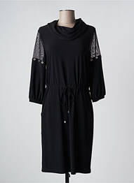 Rochie midi mâneci 3/4 mâneci 3/4 negru JOSEPH RIBKOFF femeie