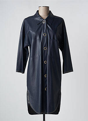 Palton lung albastru SPORTALM femeie