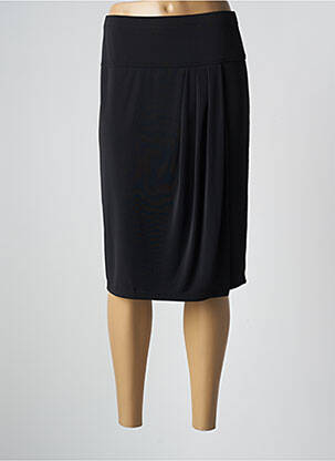 Fustă midi elasticitate negru FUEGO WOMAN femeie