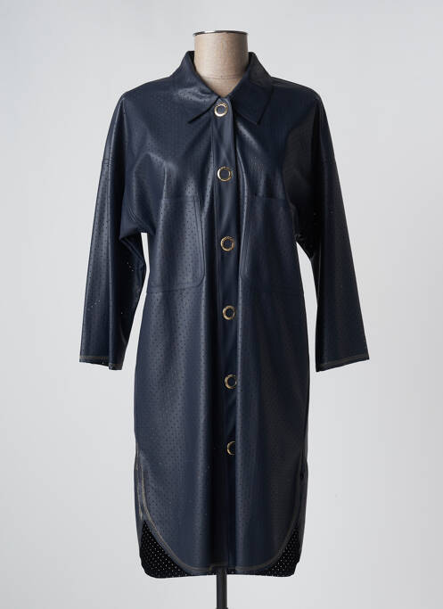 Palton lung albastru SPORTALM femeie