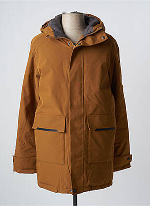 Parka mâneci lungi cu glugă maro JACK & JONES bărbat
