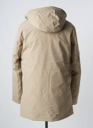 Parka mansete cu margini elastice cu glugă bej JACK & JONES bărbat