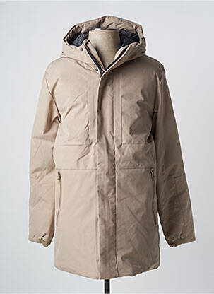 Parka mâneci lungi cu glugă bej JACK & JONES bărbat