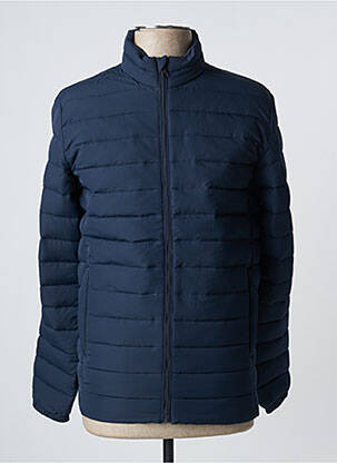 Geacă matlasată buzunare fără glugă albastru JACK & JONES bărbat