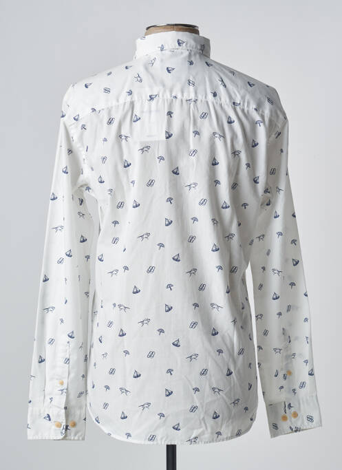 Cămașă cu mâneci lungi alb JACK & JONES bărbat