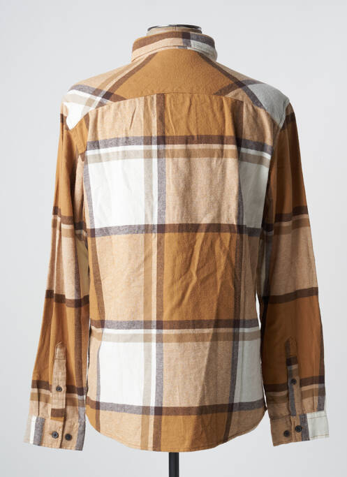 Cămașă cu mâneci lungi bej JACK & JONES bărbat