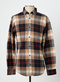 Cămașă cu mâneci lungi buzunare maro JACK & JONES homme