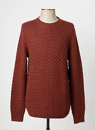 Pulover maro JACK & JONES bărbat