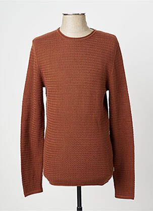 Pulover maro JACK & JONES bărbat