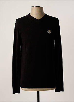 Pulover negru JACK & JONES bărbat