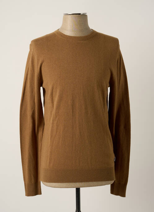 Pulover bej JACK & JONES bărbat