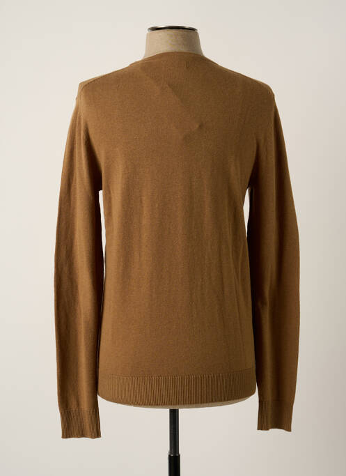 Pulover bej JACK & JONES bărbat