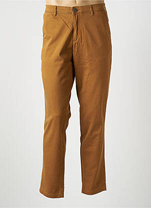 Pantalon chino elasticitate mărime normală maro JACK & JONES bărbat