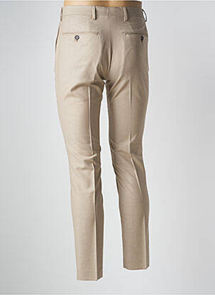 Pantalon slim țesătură melanj talie înaltă bej JACK & JONES bărbat
