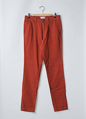 Pantalon chino țesătură poplin mărime normală portocalie JACK & JONES bărbat