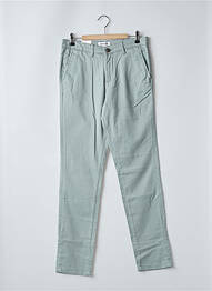 Pantalon chino țesătură poplin mărime normală verde JACK & JONES bărbat
