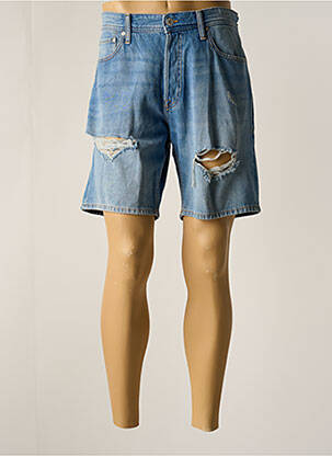 Bermudă țesătură denim mărime normală albastru JACK & JONES bărbat
