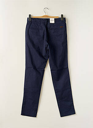 Pantalon chino elasticitate mărime normală albastru JACK & JONES bărbat