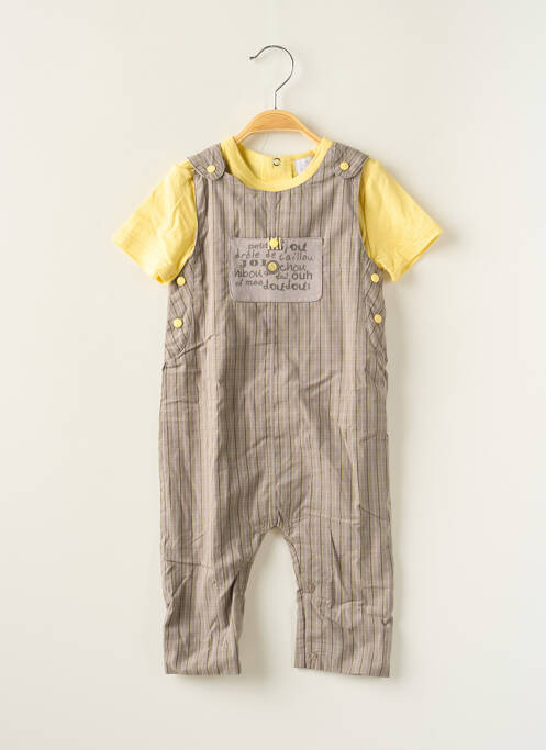 Salopetă galben COUDEMAIL băiat