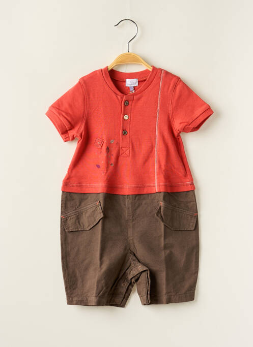 Salopetă scurtă portocaliu COUDEMAIL băiat