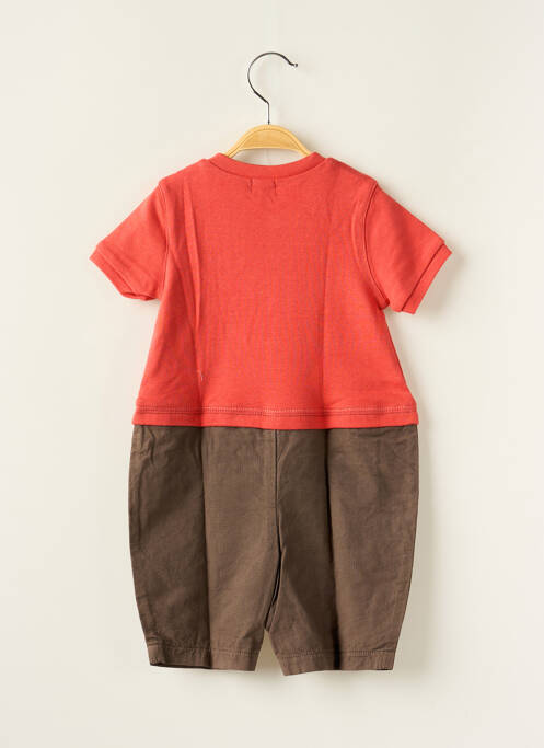 Salopetă scurtă portocaliu COUDEMAIL băiat