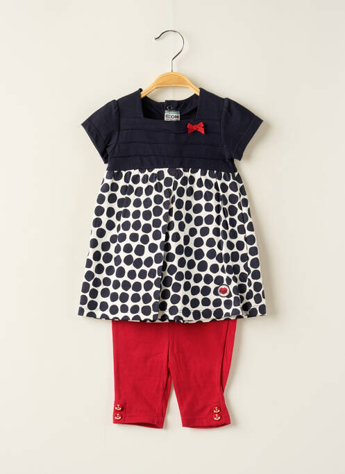 Set pantaloni roșu ELLE EST OU LA MER fată