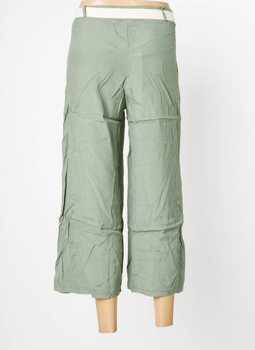 Pantalon trei sferturi verde BENOA femeie