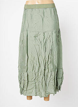 Fustă lungă verde BENOA femeie