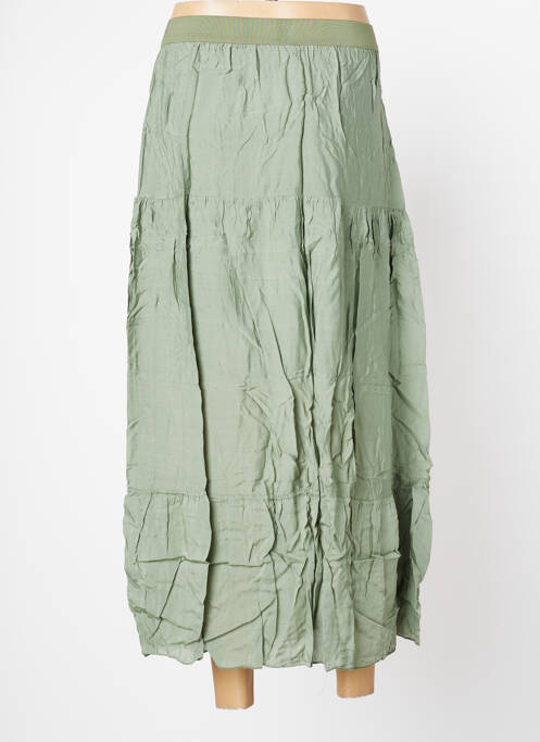 Fustă lungă verde BENOA femeie