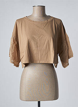 Top bej BENOA femeie